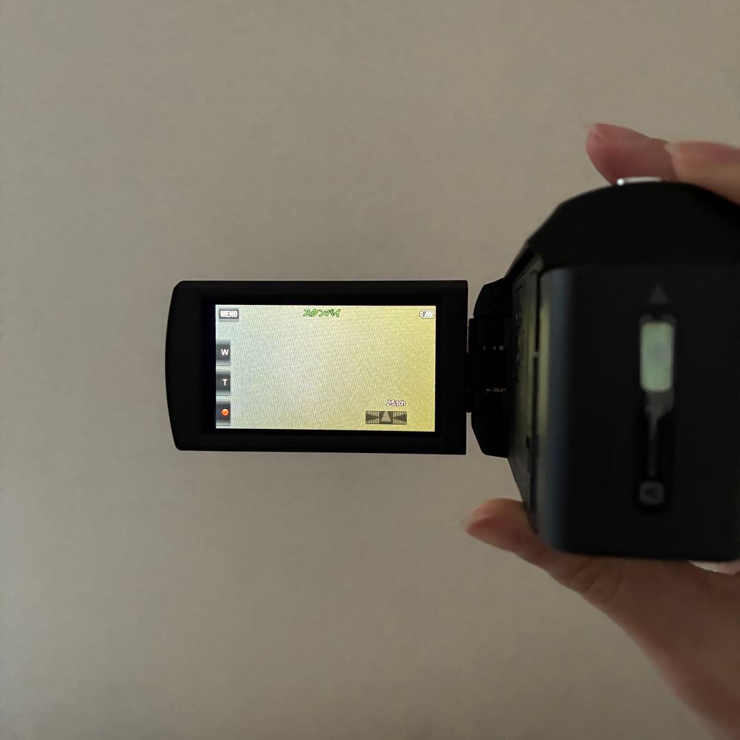 動作確認済 SONY ビデオカメラ HDR-CX670 ブラック 黒