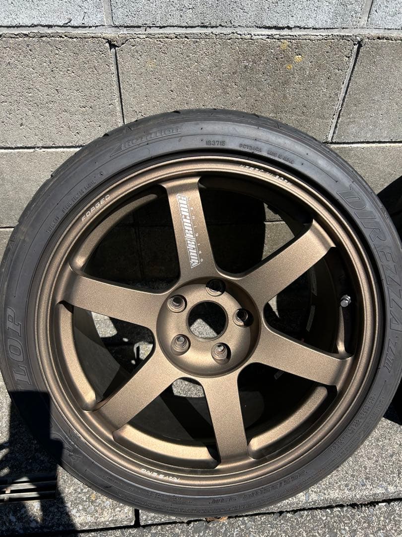 モリエ様限定 TE37 SAGA ブロンズ 「ホイールのみ」