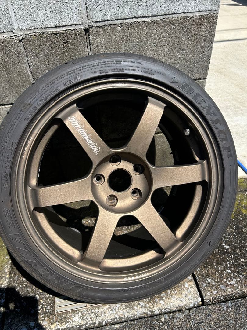 モリエ様限定 TE37 SAGA ブロンズ 「ホイールのみ」