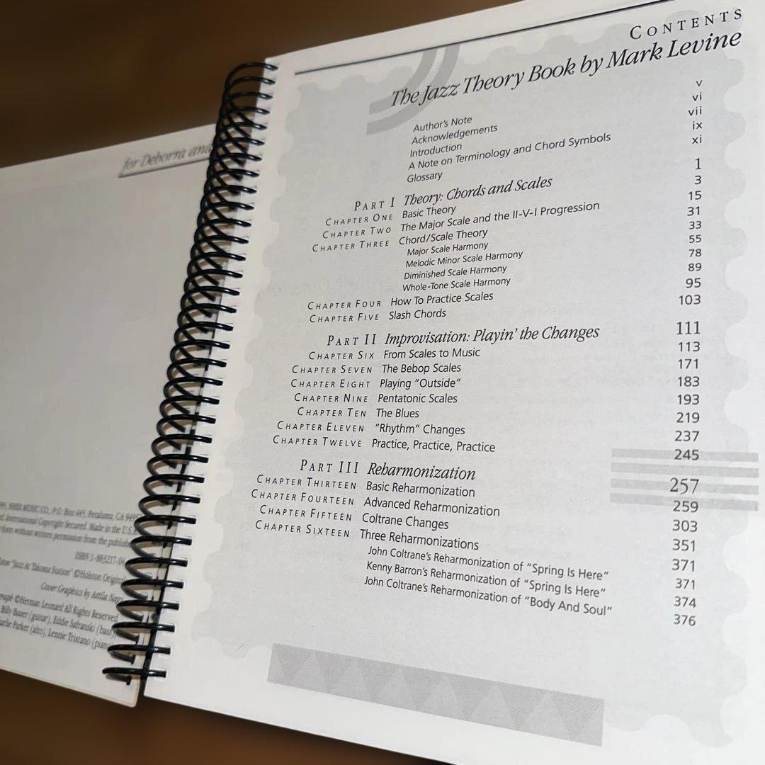 アート・デザイン・音楽 The Jazz Theory Book by Mark Levine