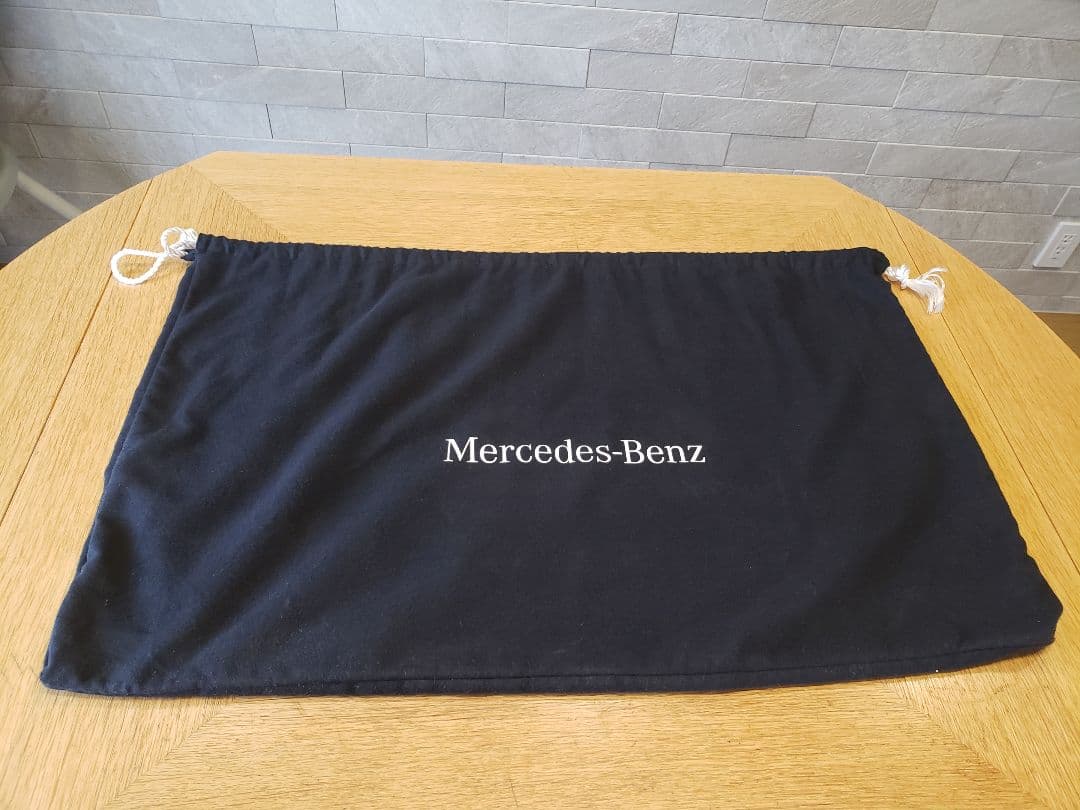 Mercedes-Benz レザー ボストンバッグ　ゴールドファイル