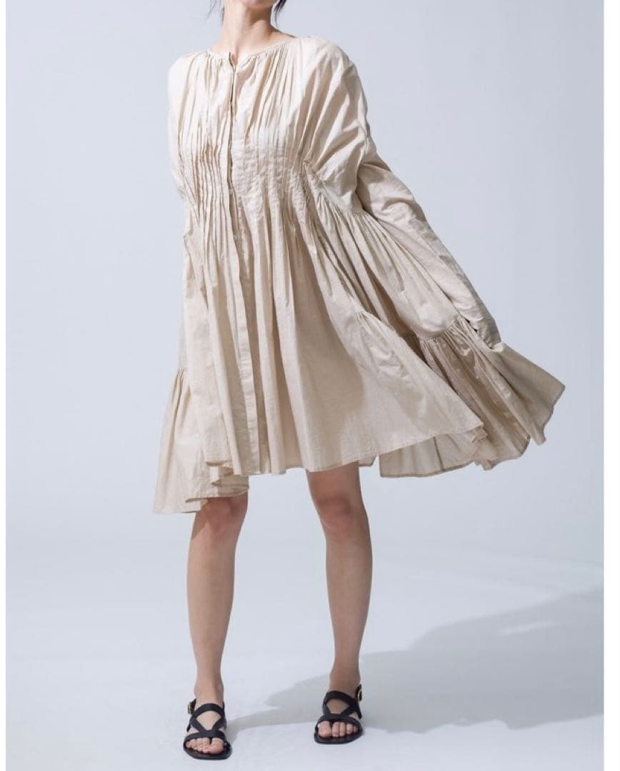 新品✨ Merlette MARTEL PLEATED ピンタック　ドレス