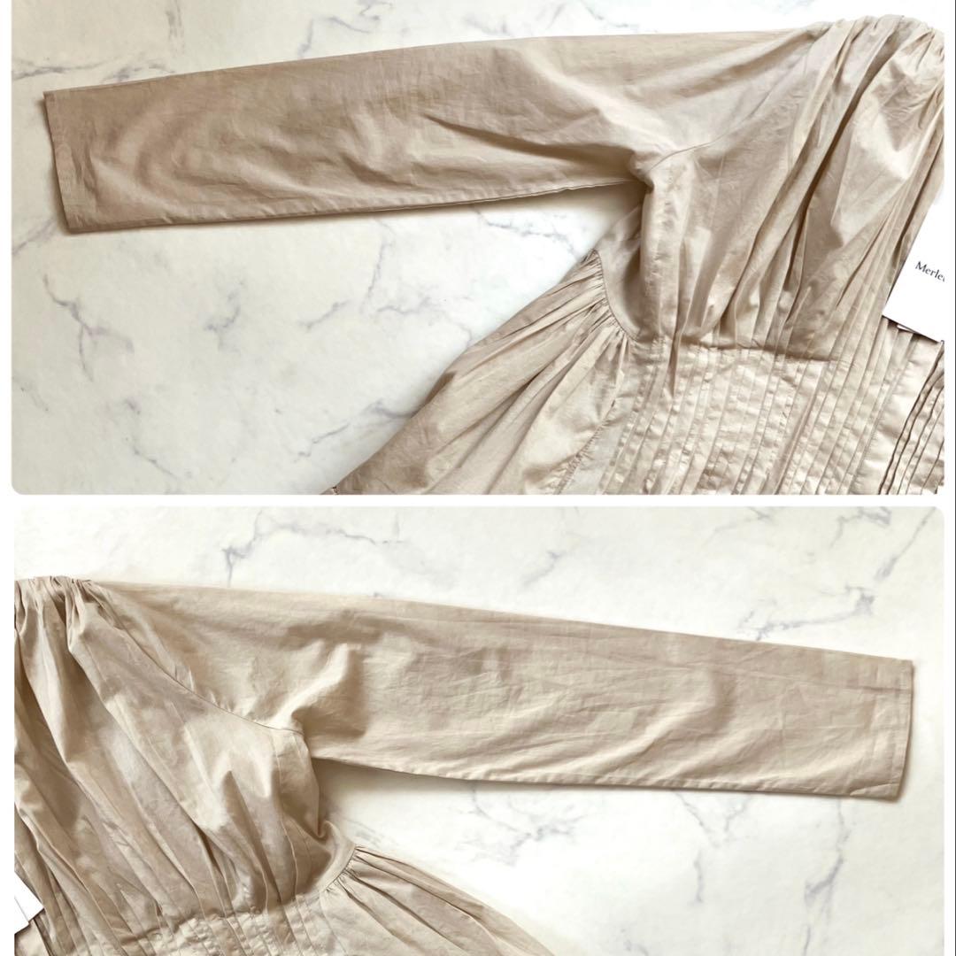 新品✨ Merlette MARTEL PLEATED ピンタック　ドレス