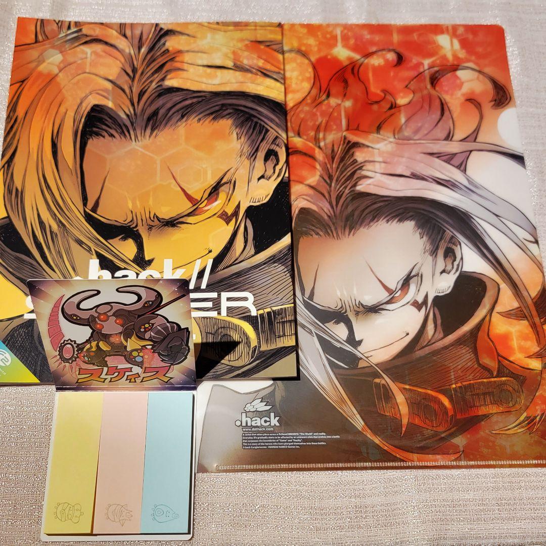 .hack//SUMMER　2014　アニメ　漫画系書籍　クリアファイル　付箋