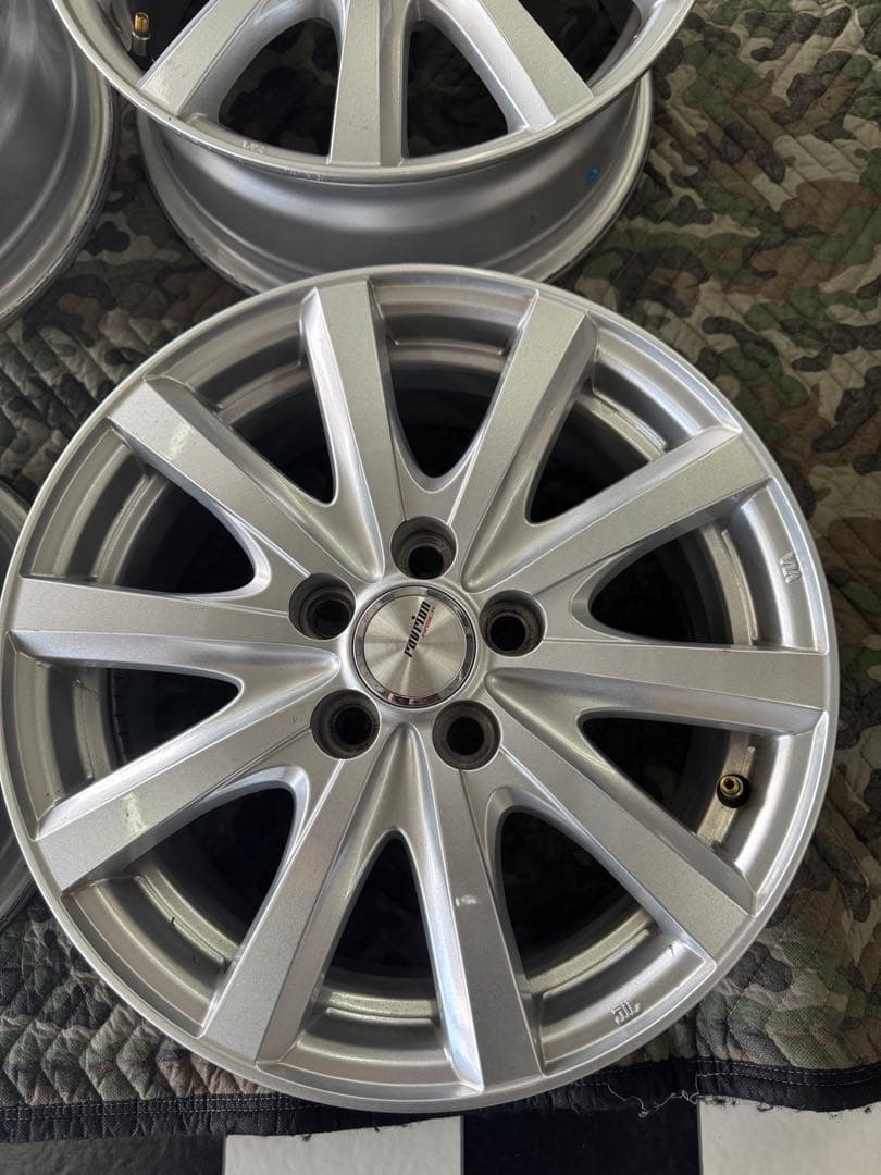 60 ravrion RS01 4本セットアルミホイール 15インチ 6J 5穴