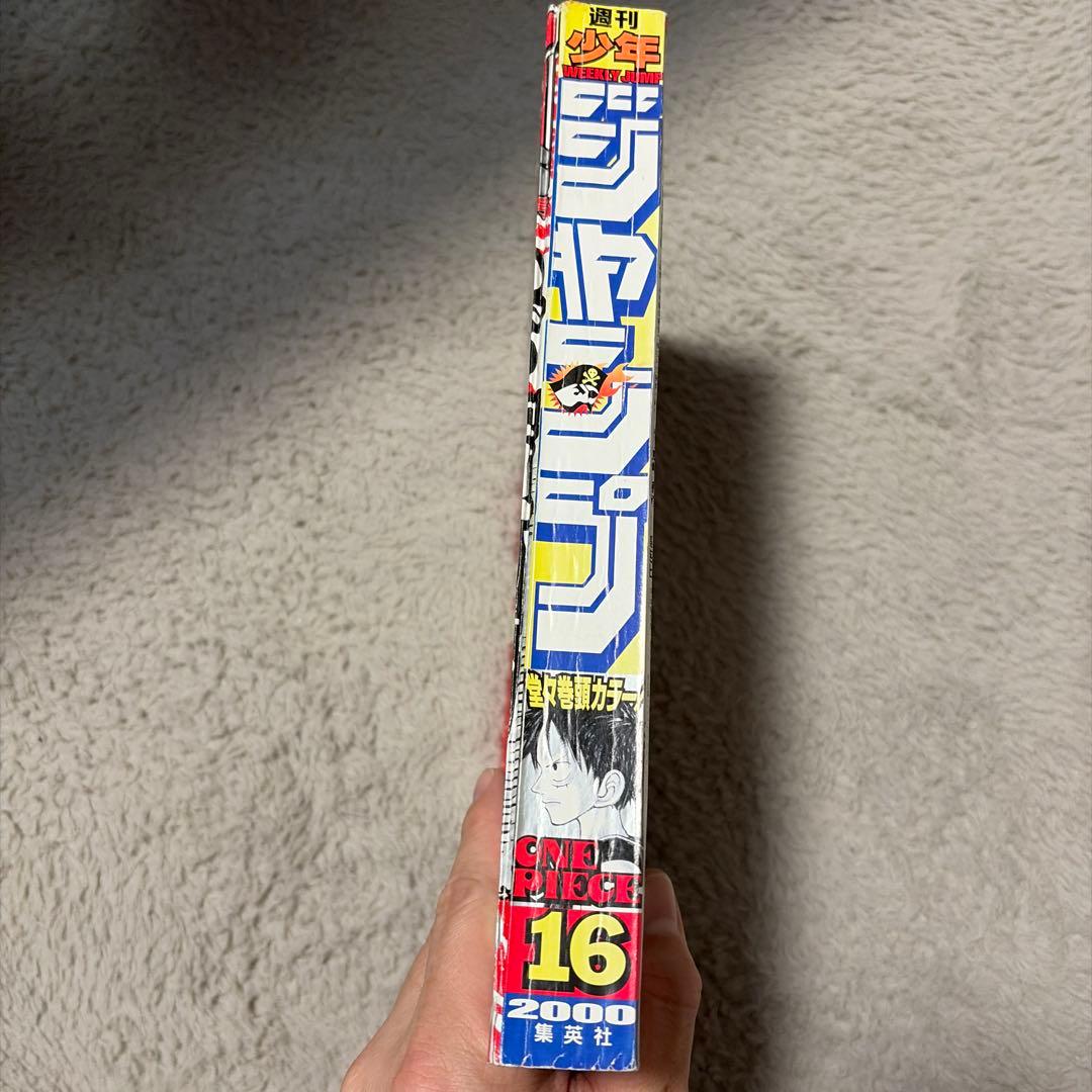 週刊少年ジャンプ 2000年 16号 ONE PIECE 巻頭カラー