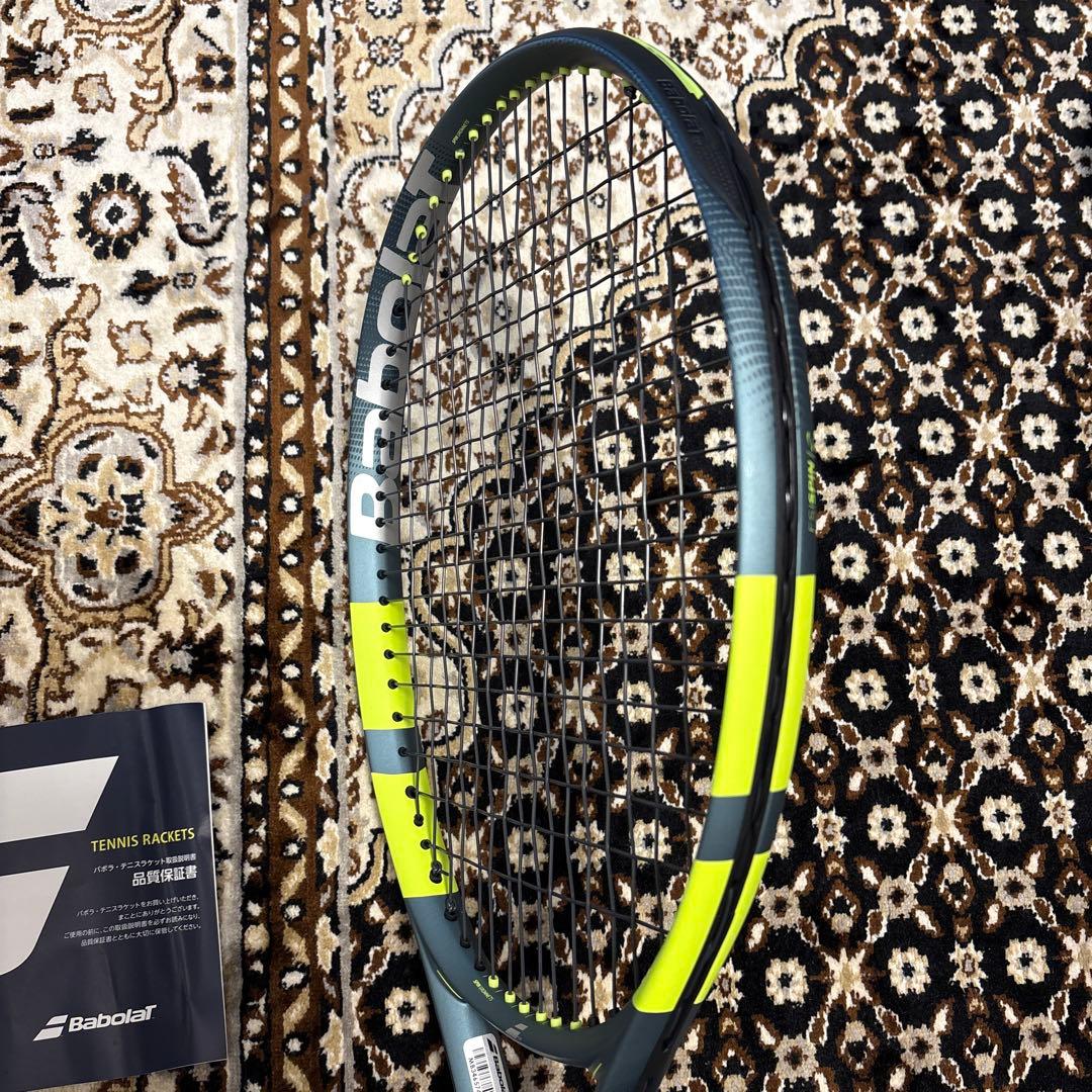【ほぼ新品】Babolat ピュアアエロ100 2026 G2