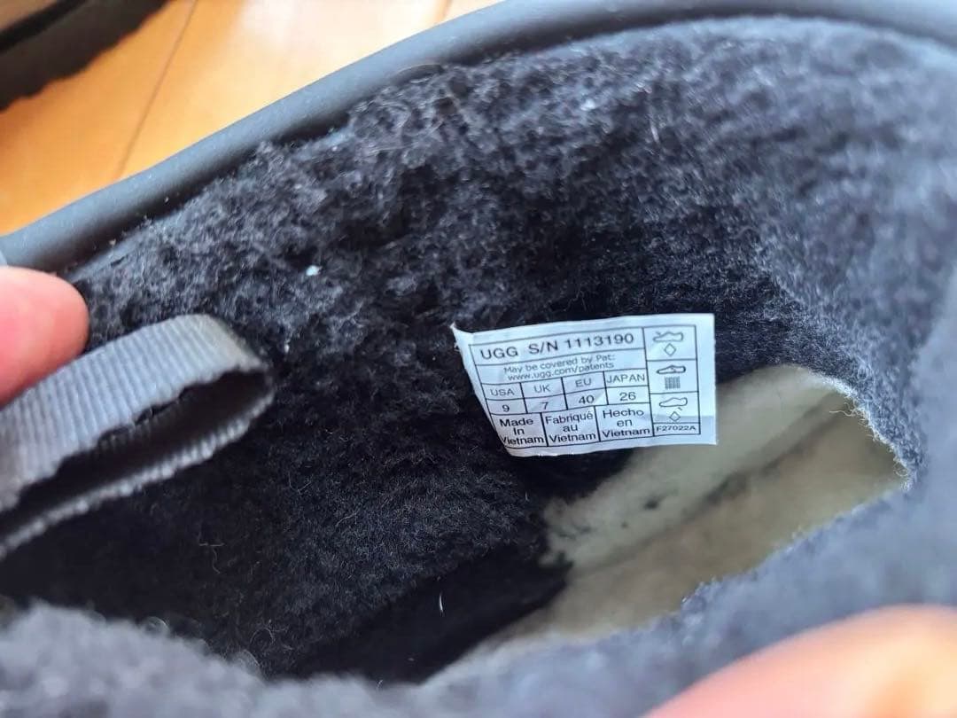 ugg ブーツ クリア ミニ 25 黒