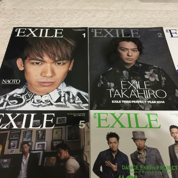 月刊EXILE  2014/1-12月号