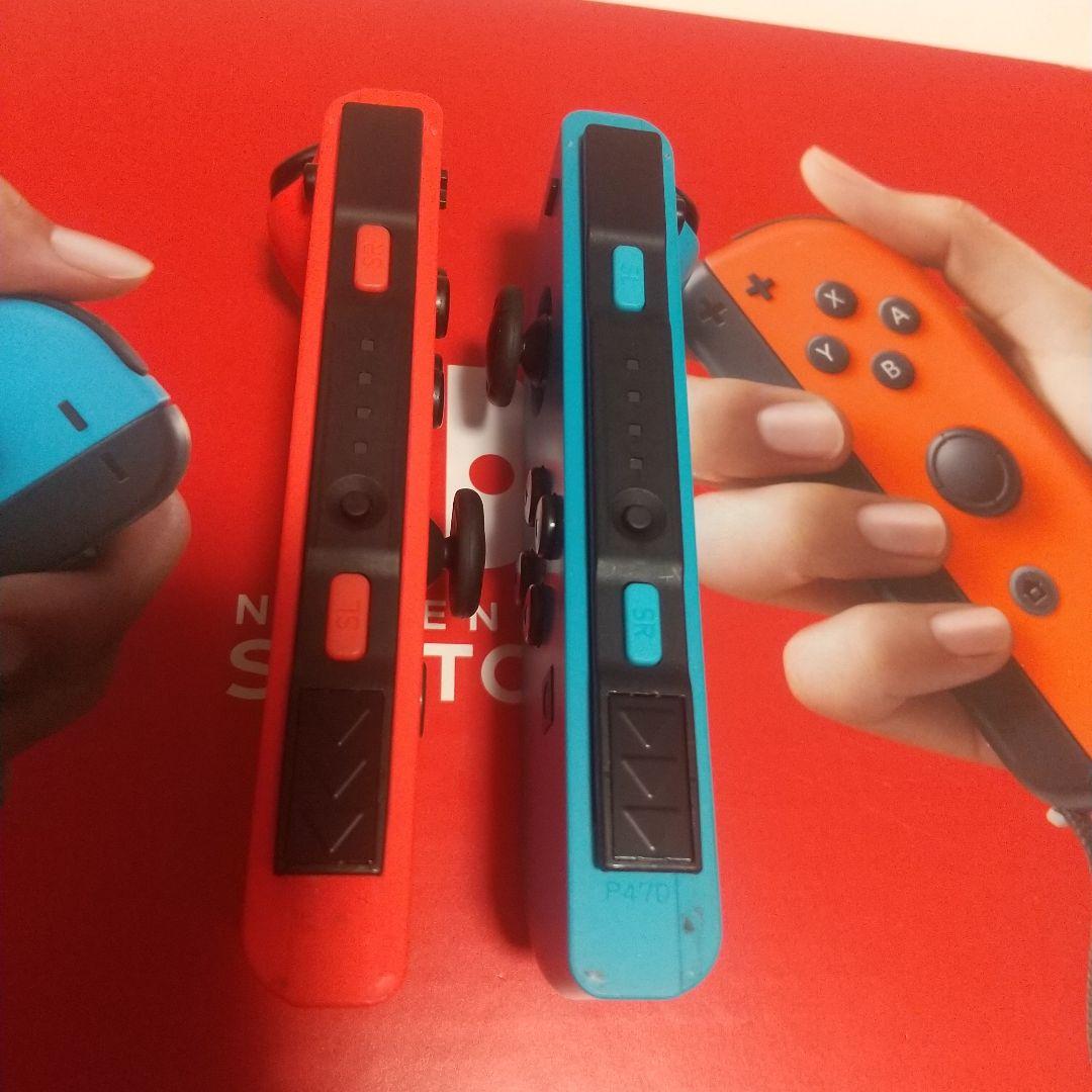 [良品]Nintendo Switch本体+Joy-Con(青・赤)