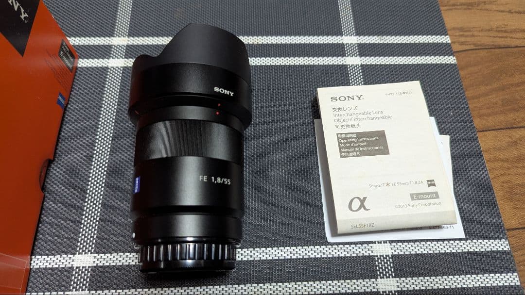 ソニー フル単焦点レンズ Sonnar T FE 55mm F1.8 ZA