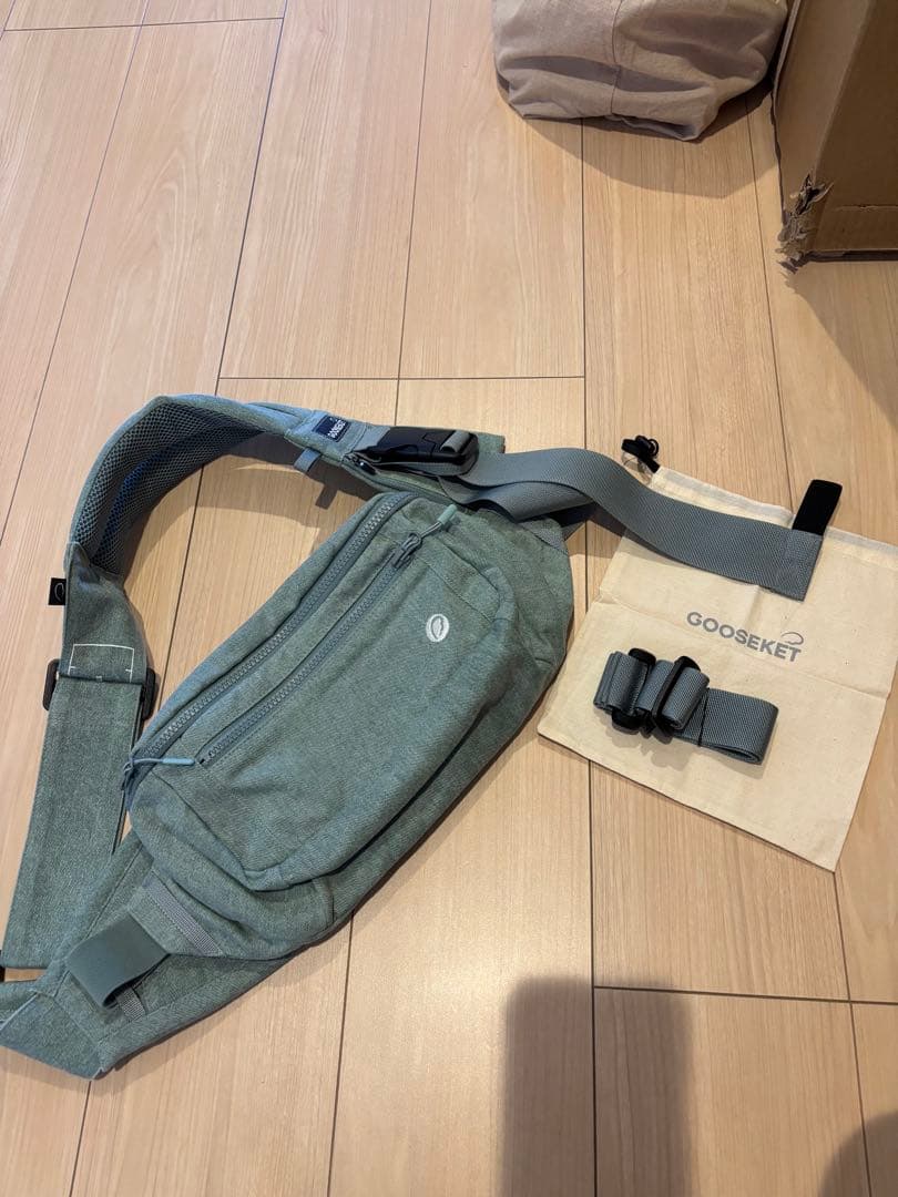 KET 365抱っこ紐Plus 抱っこ紐+バッグ　ミント　ほぼ未使用品
