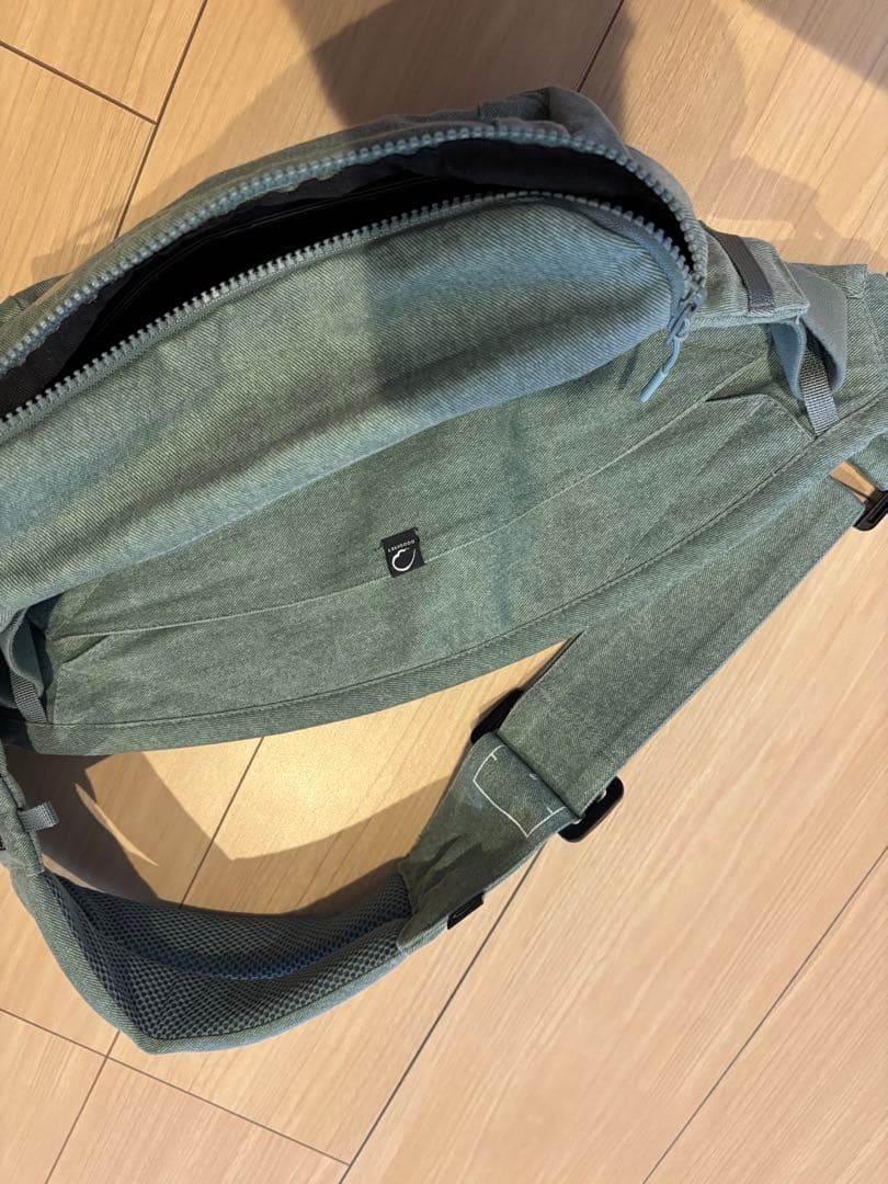 KET 365抱っこ紐Plus 抱っこ紐+バッグ　ミント　ほぼ未使用品