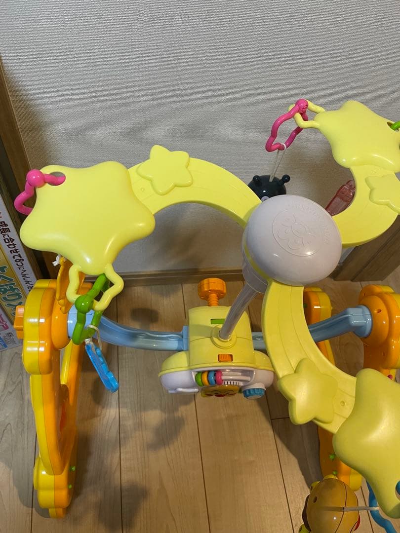 箱付き 美品 アンパンマン 8way ウォーカーまでへんしん！よくばりメリー
