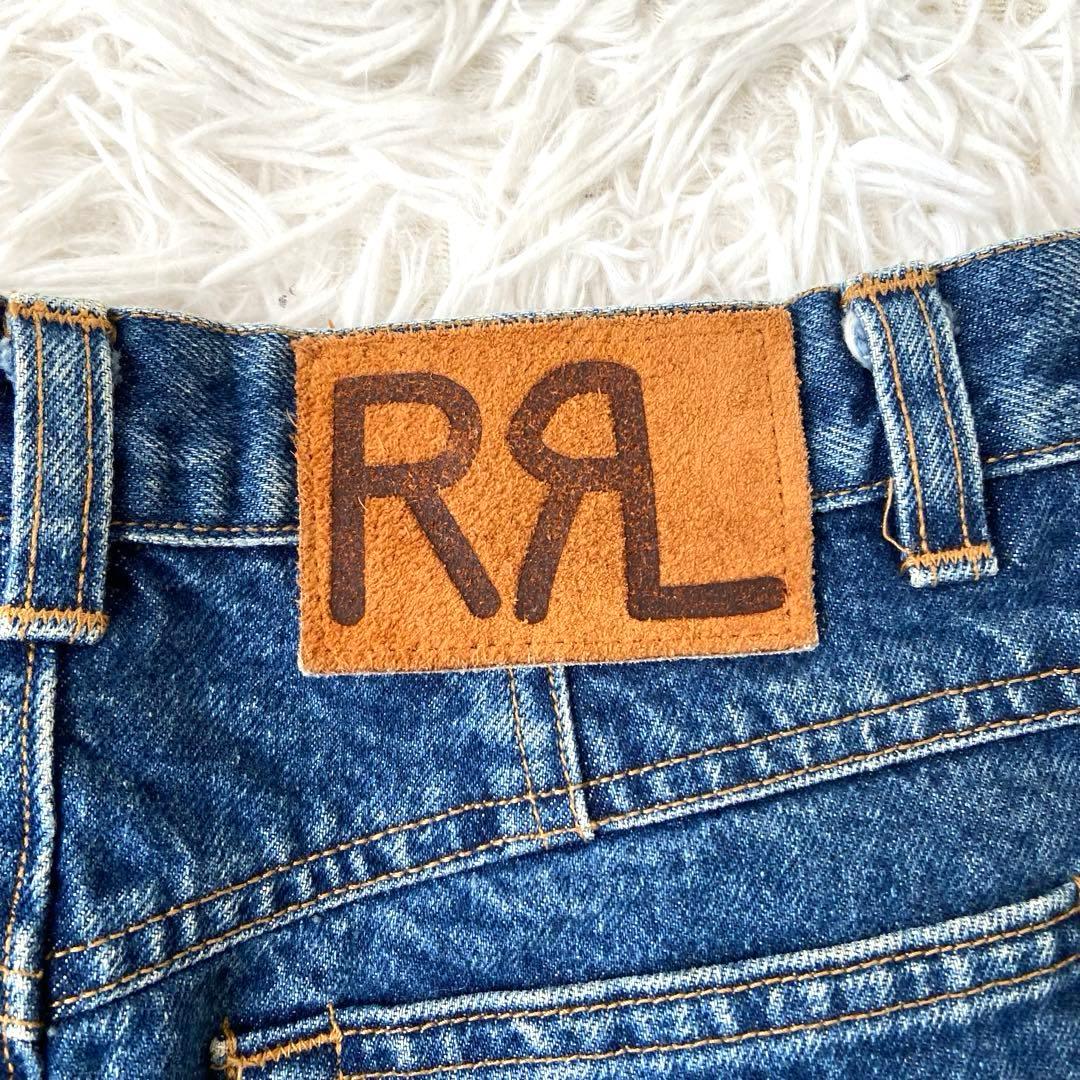 美品✨ダブルアールエル RRL デニムスカート ロング ペンシル 濃紺 9 希少