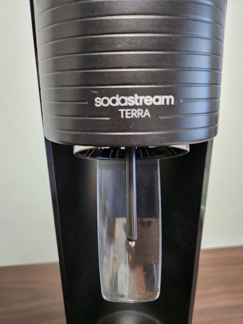 【美品】sodastream TERRA 炭酸水メーカー ボトル2本付き