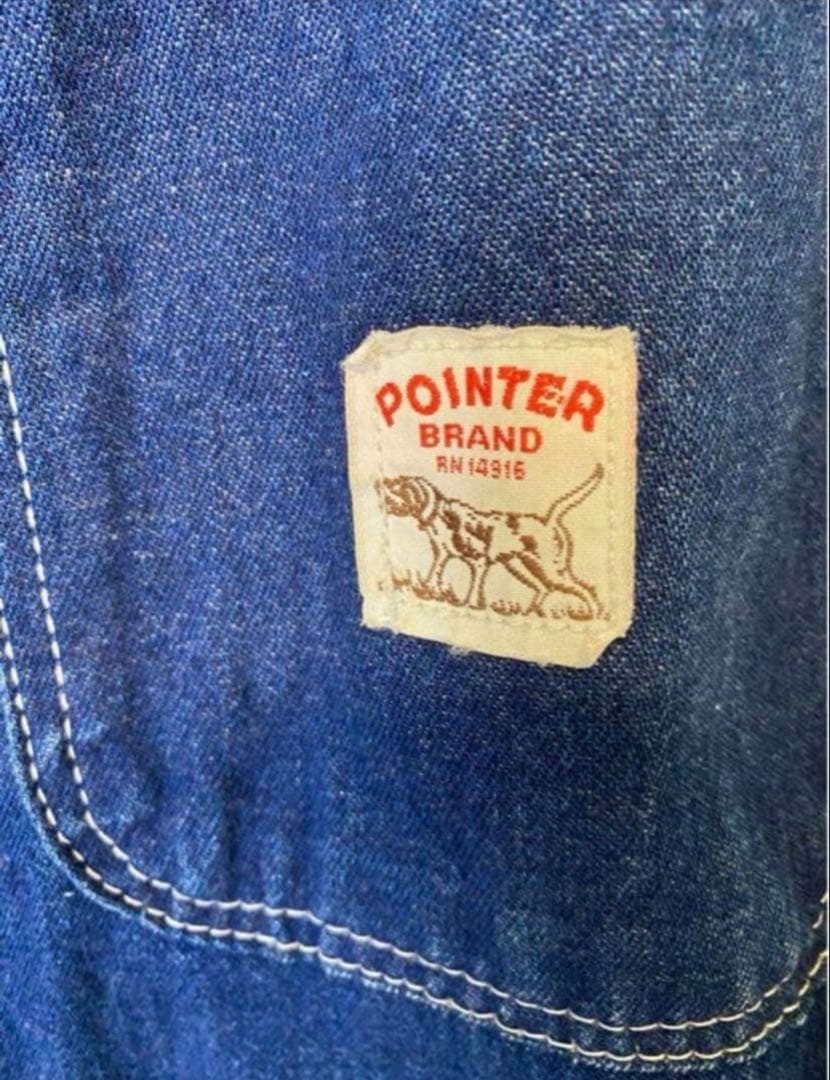 90s‼️ ⭐️ POINTER BRAND DENIM COVERALL