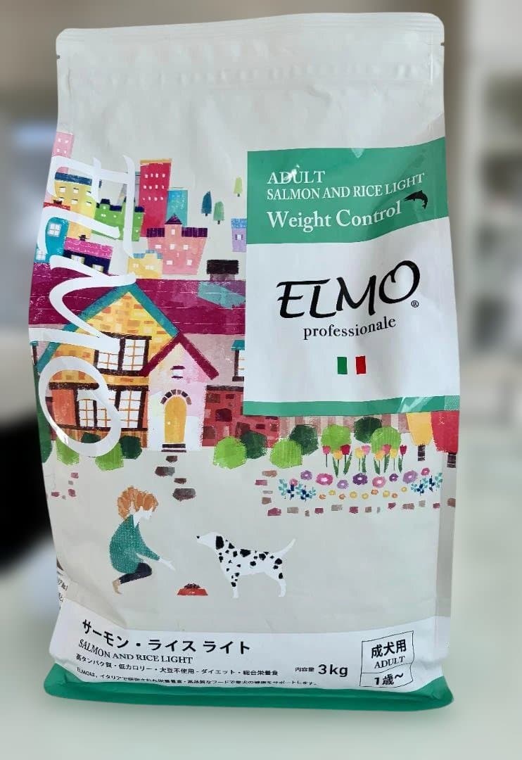 「専用」ELMO サーモン・ライスライト成犬用1歳〜3kg 1個　800g4個