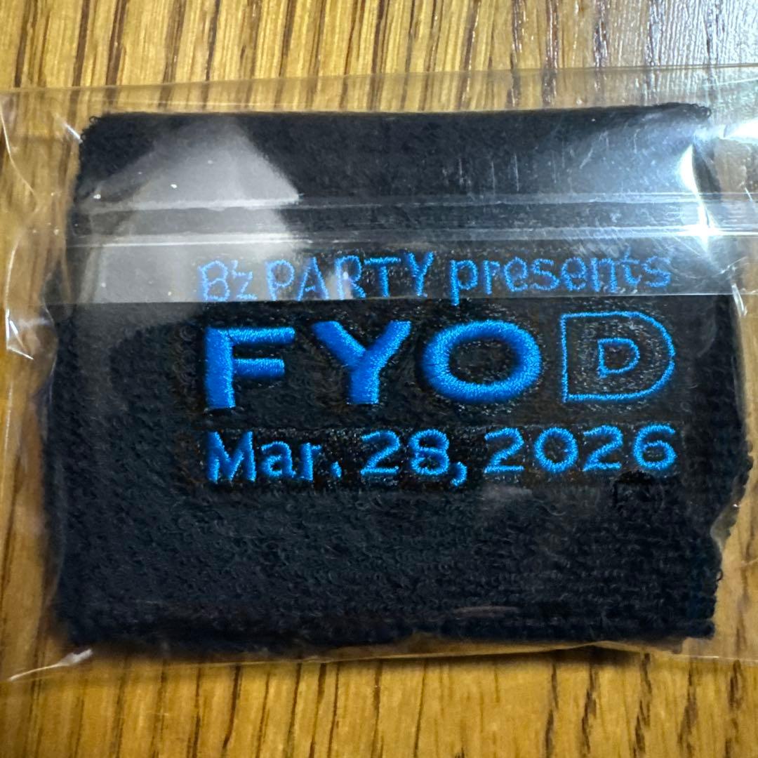 B’z Party FYOD 限定 リストバンド 3/28有明