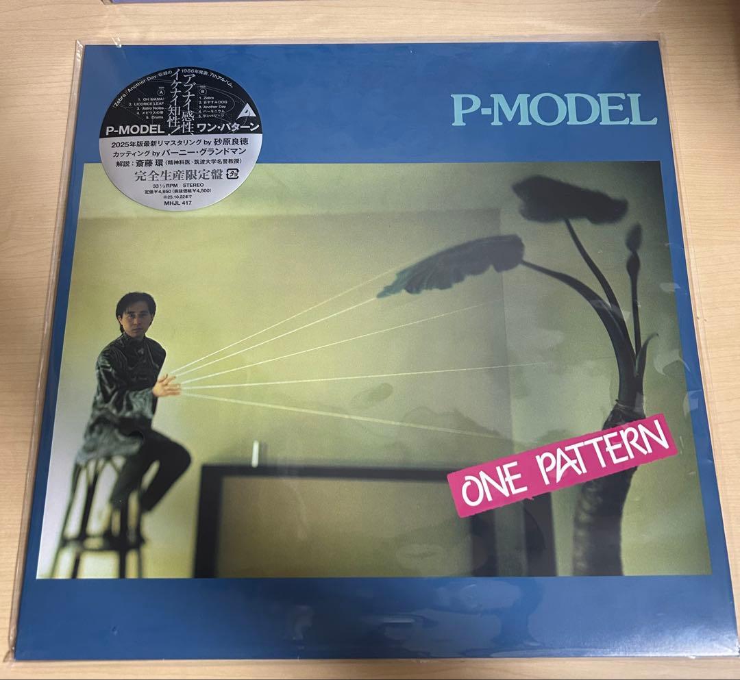 平沢進　P-MODEL KARKADOR ONE PATTERN レコード