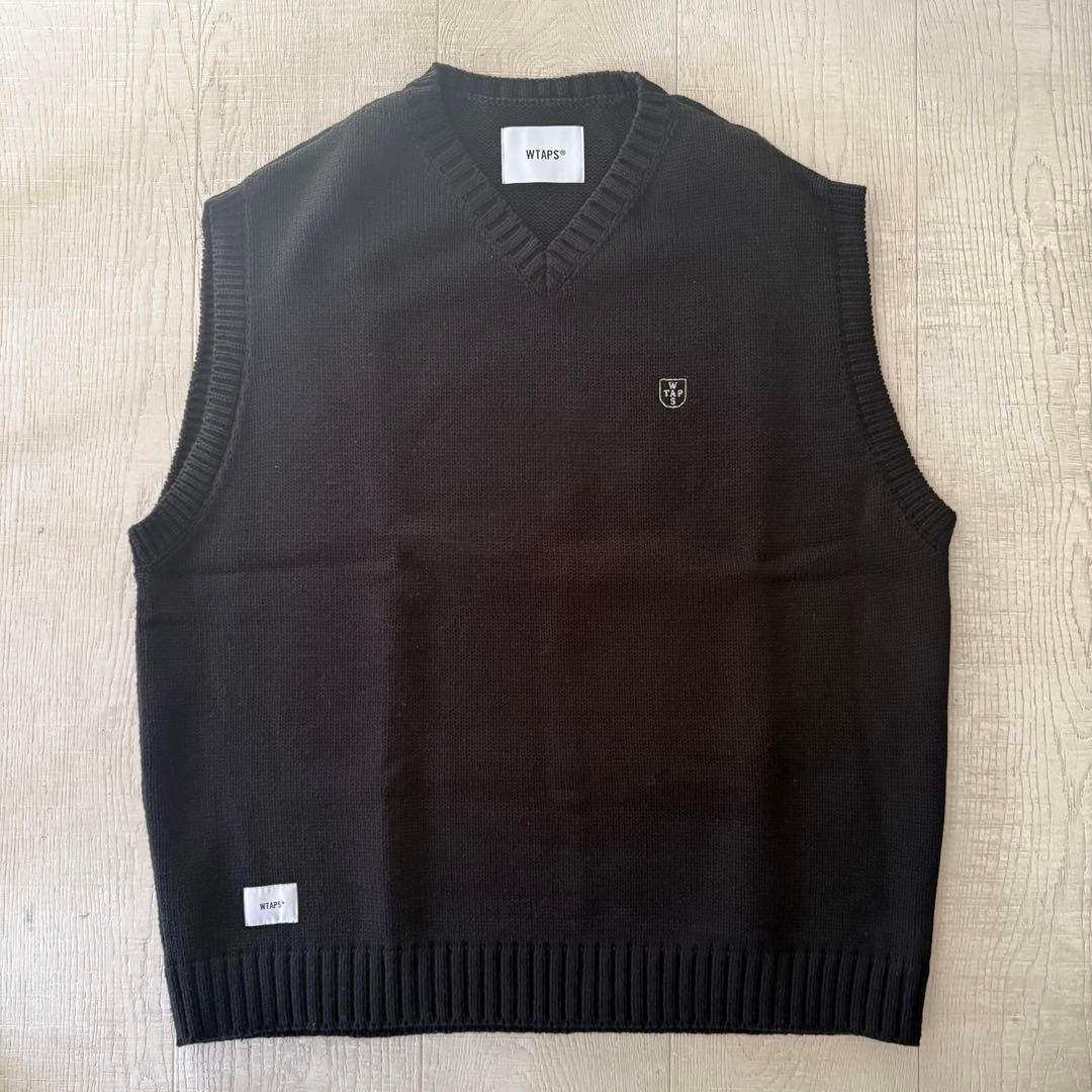 トップス WTAPS DITCH VEST ACRYLIC. CRST BLK L 03