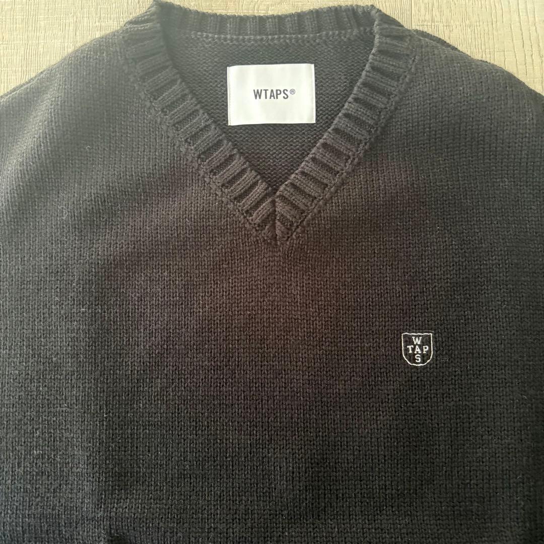 トップス WTAPS DITCH VEST ACRYLIC. CRST BLK L 03