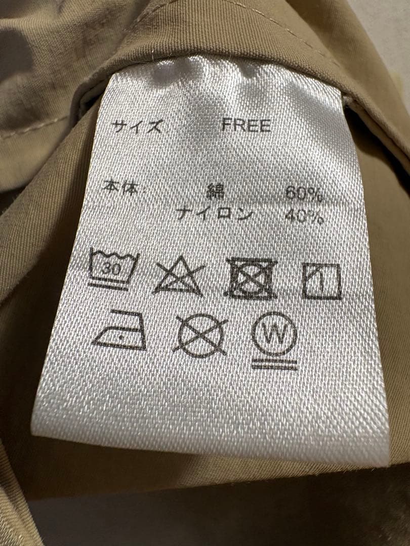 OUR  頼れるノーカラーコート