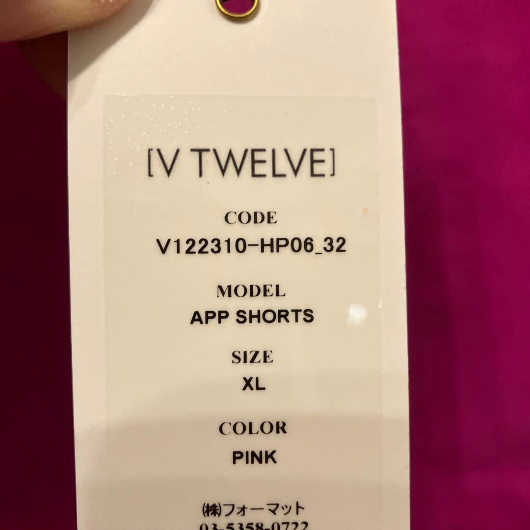 V12（ヴィ・トゥエルヴ）APP SHORTS ゴルフパンツXL