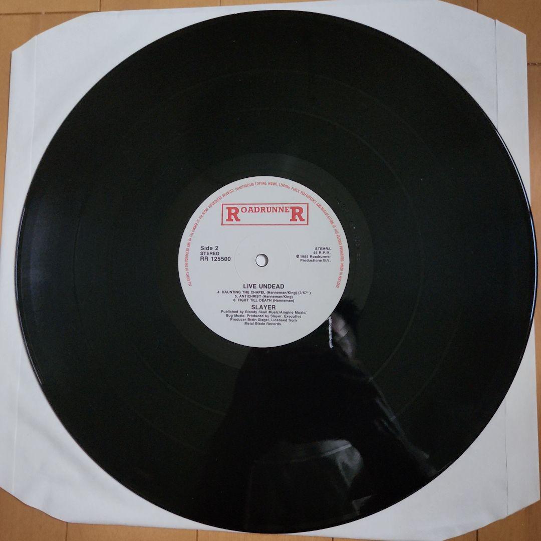 輸入盤 スレイヤー /ライブ アンデッド レコード