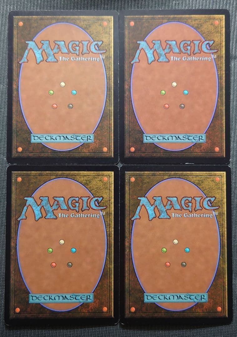 mtg 超高騰中 旧枠 初版 4枚セット 燻し 英語版 ons