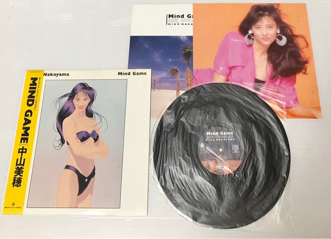 中山美穂 – Mind Game 帯付き LP