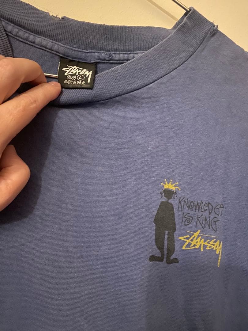 Stussy Knowledge is King!! Tシャツ