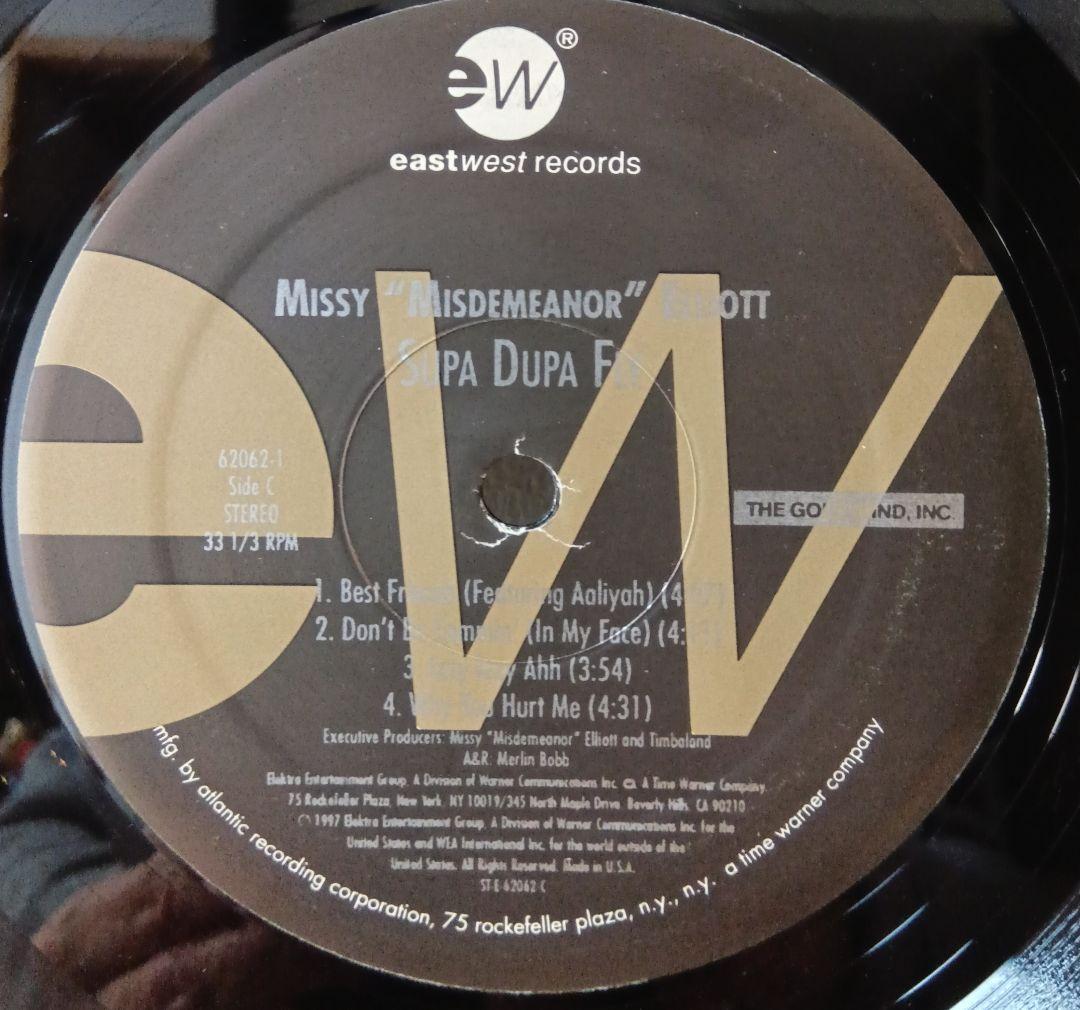 [名盤]Missy Elliott Supa Dupa Fly 2枚組レコード