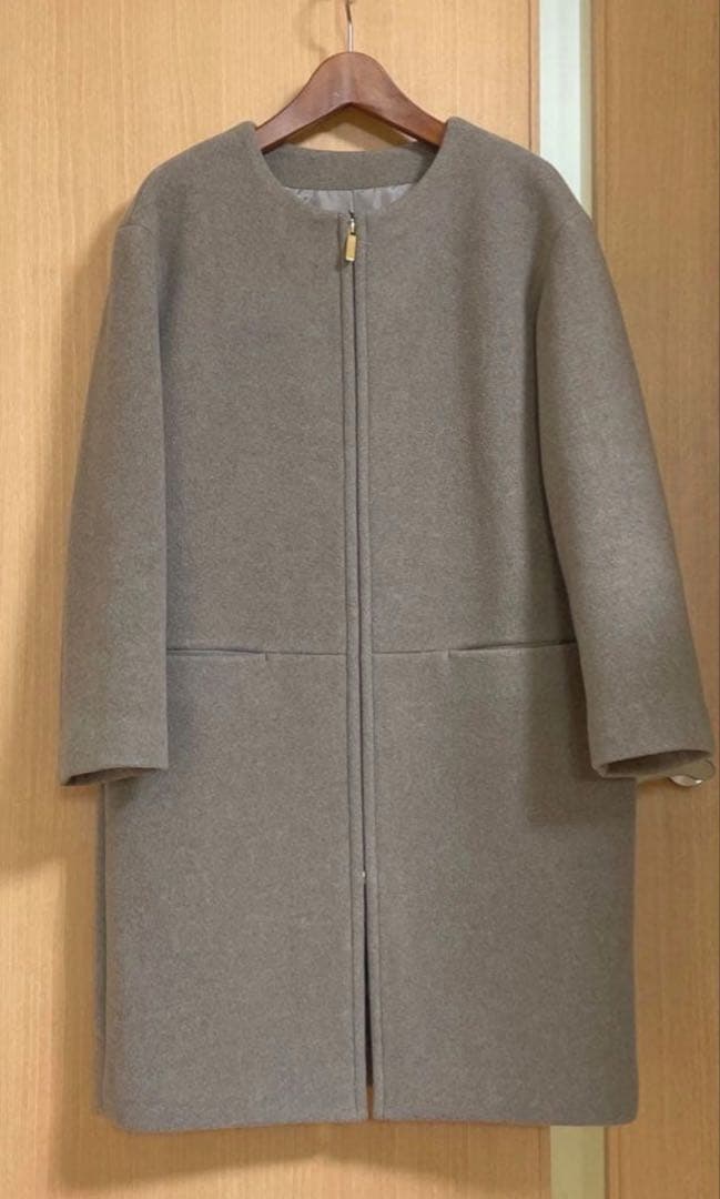 ☆Rimi☆ NOBLE定価52,800円W/NyZipコートベージュ36