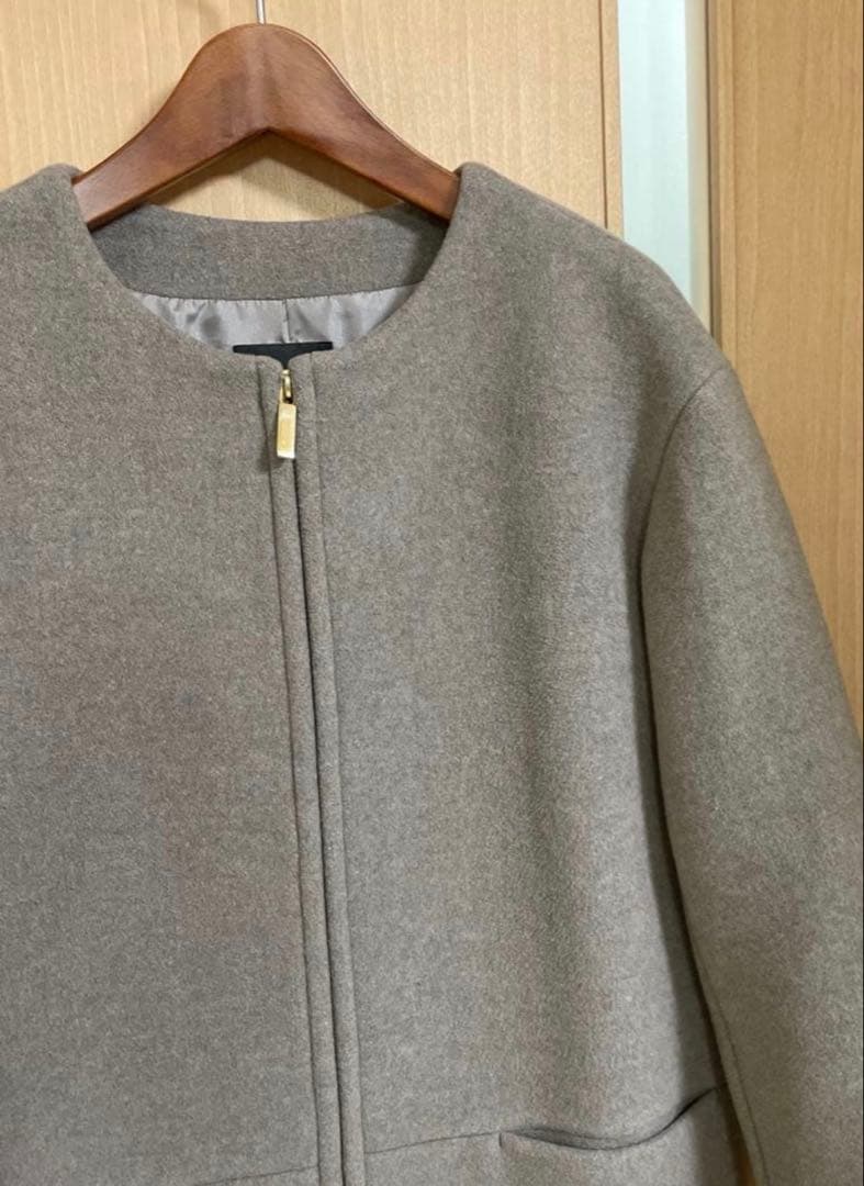 ☆Rimi☆ NOBLE定価52,800円W/NyZipコートベージュ36