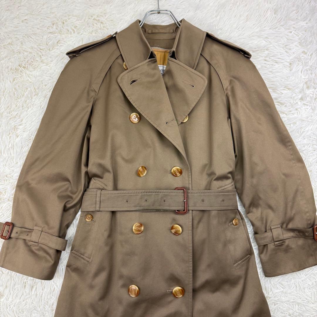 極美品 90s バーバリー トレンチコート 着丈112 ライナー チェック