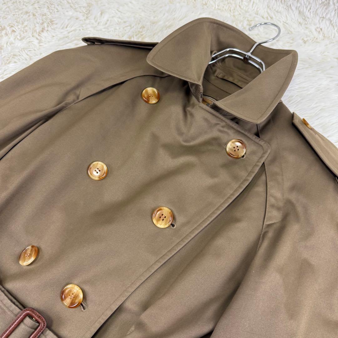 極美品 90s バーバリー トレンチコート 着丈112 ライナー チェック