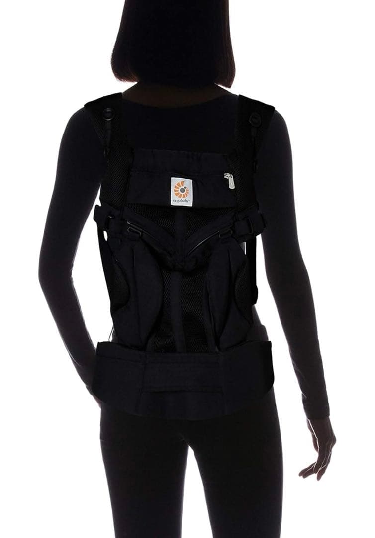 【美品】エルゴベビー　ergobaby ブラック 抱っこひも メッシュ