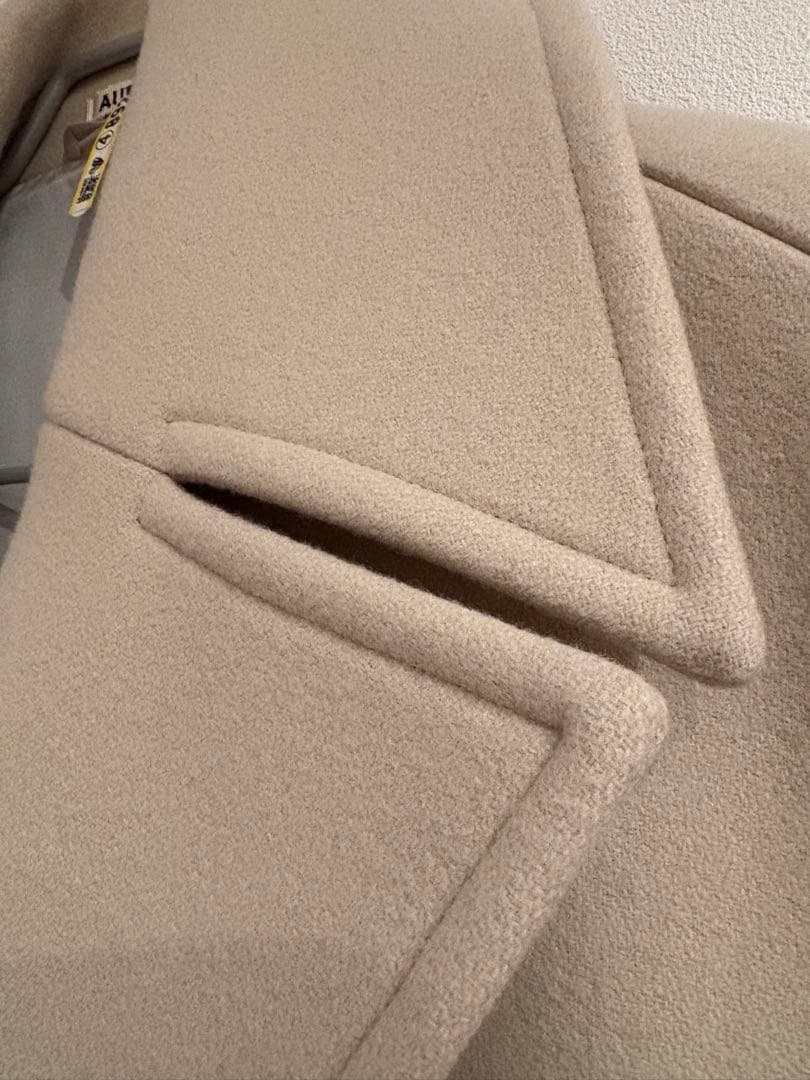 【AURALEE】SPONGE WOOL MELTON COAT