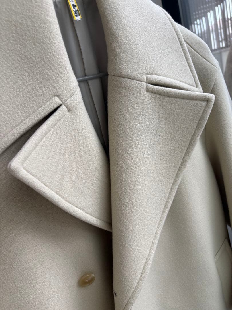 【AURALEE】SPONGE WOOL MELTON COAT