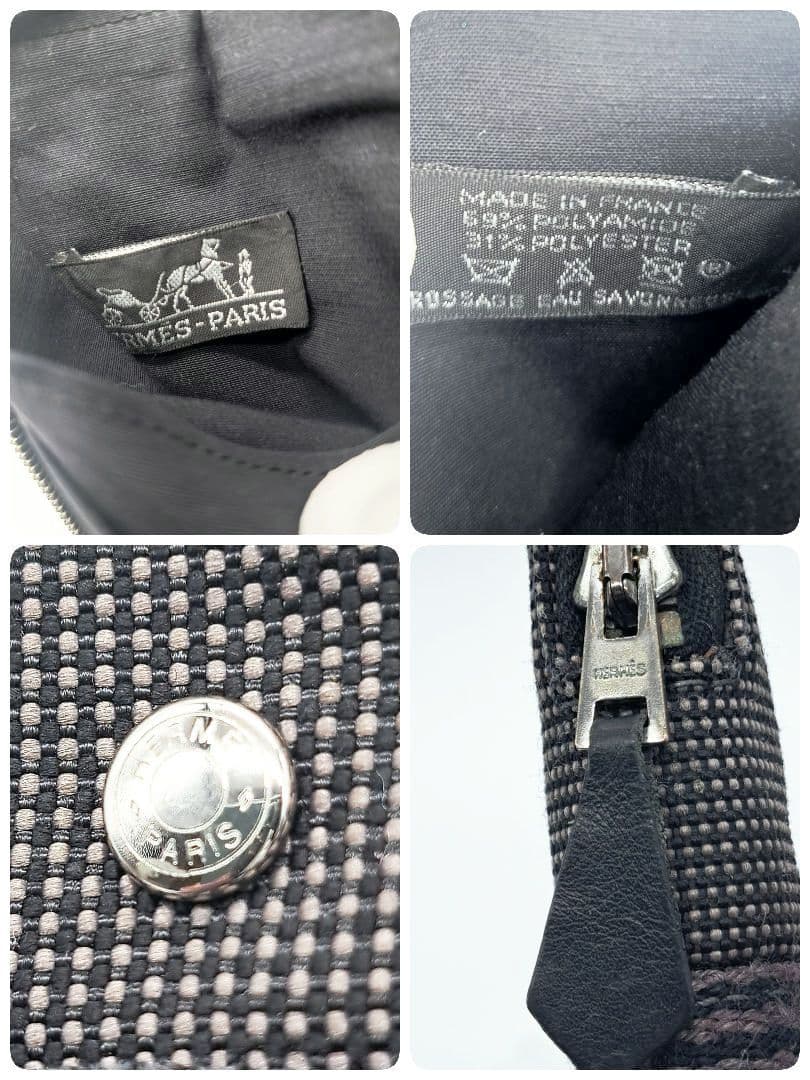 HERMES エールライン パースPM ラウンドファスナー 折り財布