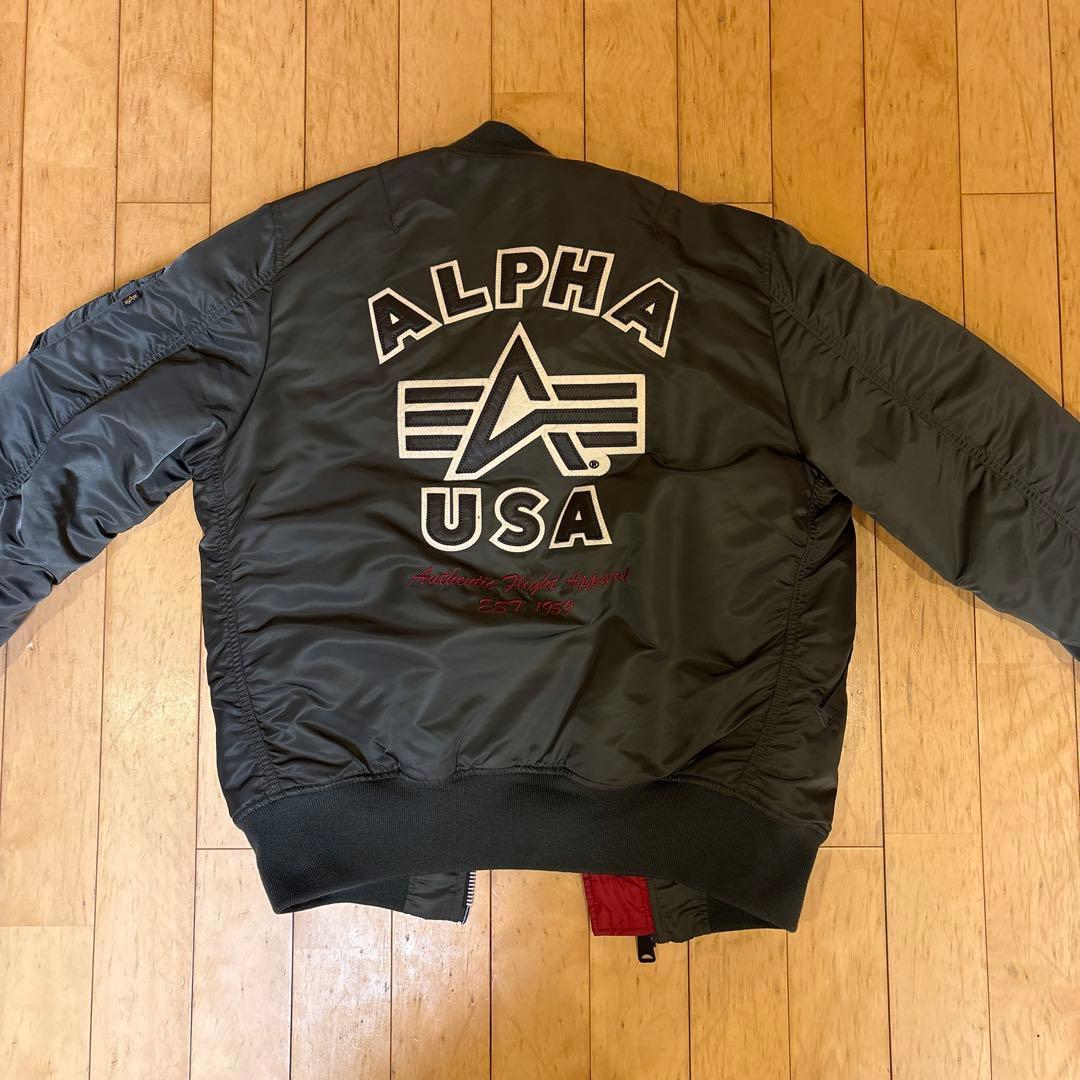 alpha アルファ MA1 フライトジャケット ボンバージャケット