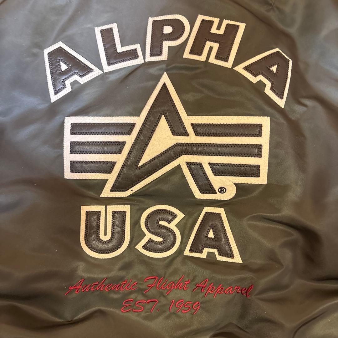 alpha アルファ MA1 フライトジャケット ボンバージャケット