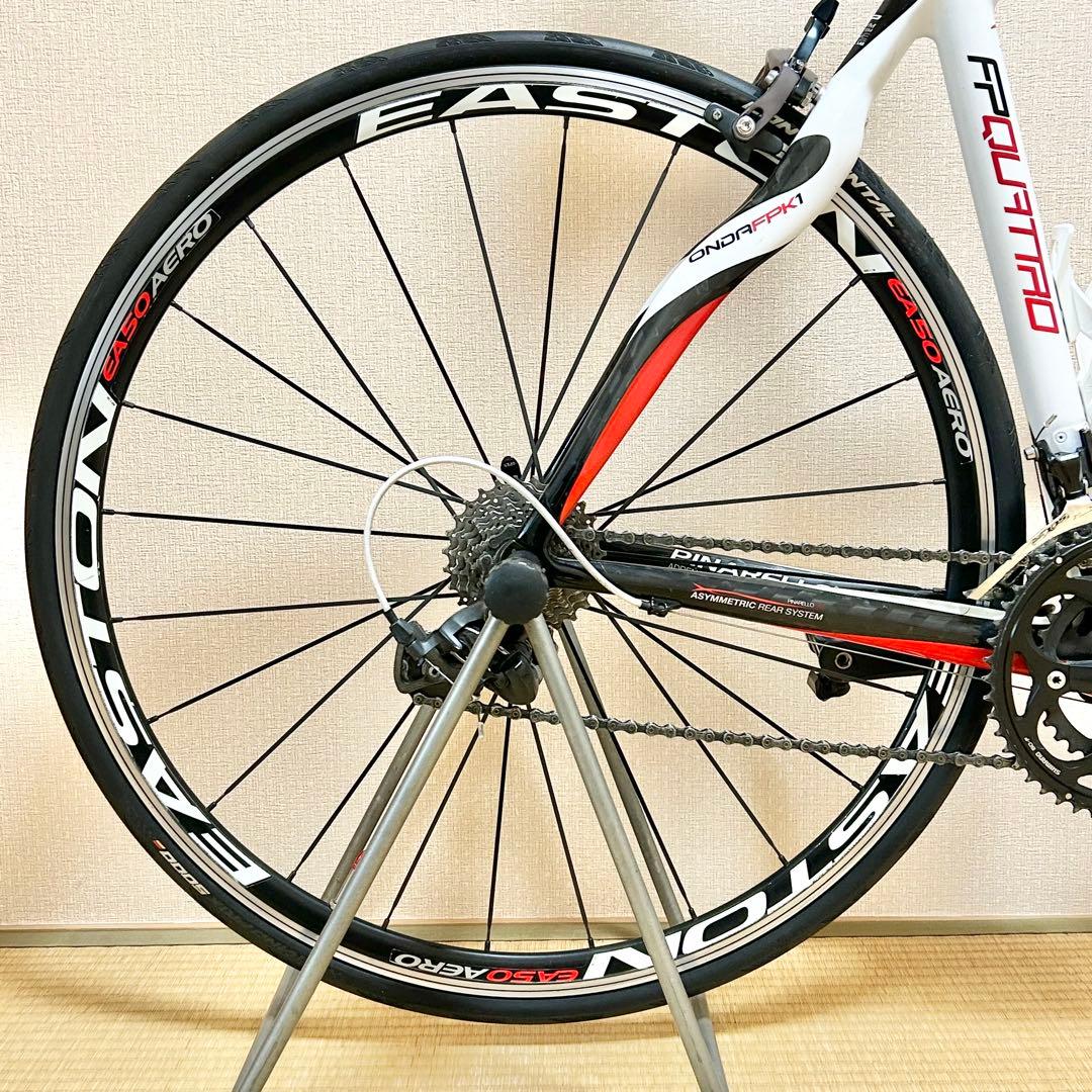 送料込 PINARELLO FP QUATTRO CARBON ホイールカスタム