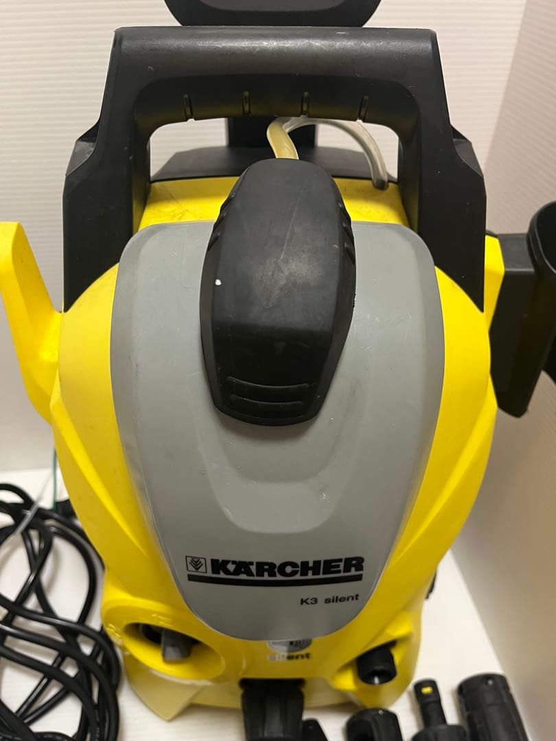 KARCHER K3 silent 高圧洗浄機 デッキブラシセット付き