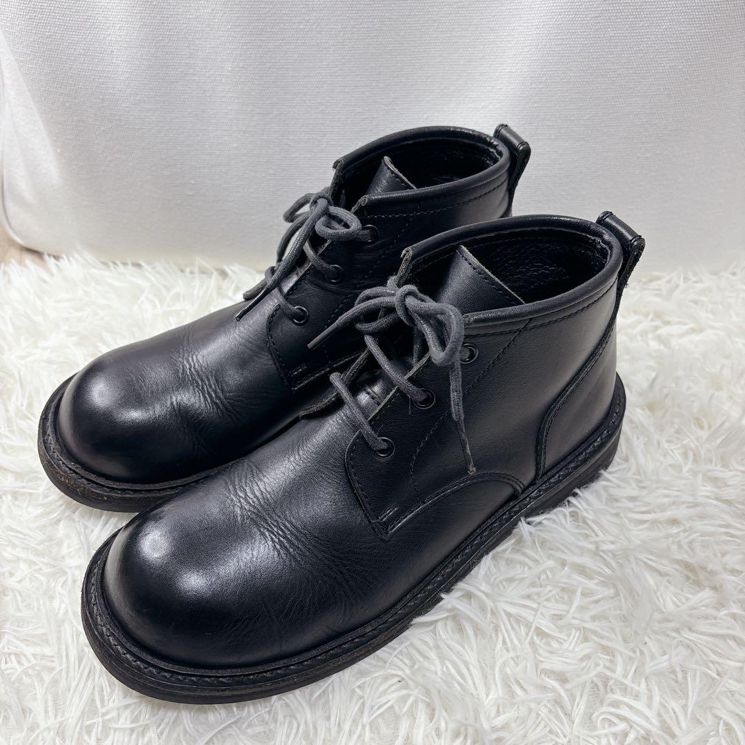 【美品】Y's YOHJI YAMAMOTO ショートブーツ　レザー
