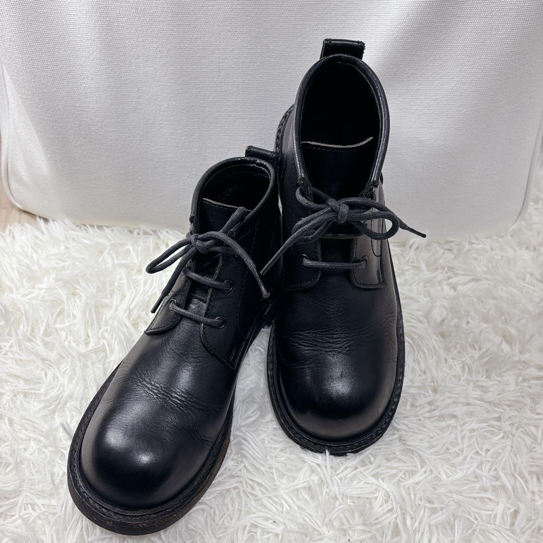 【美品】Y's YOHJI YAMAMOTO ショートブーツ　レザー