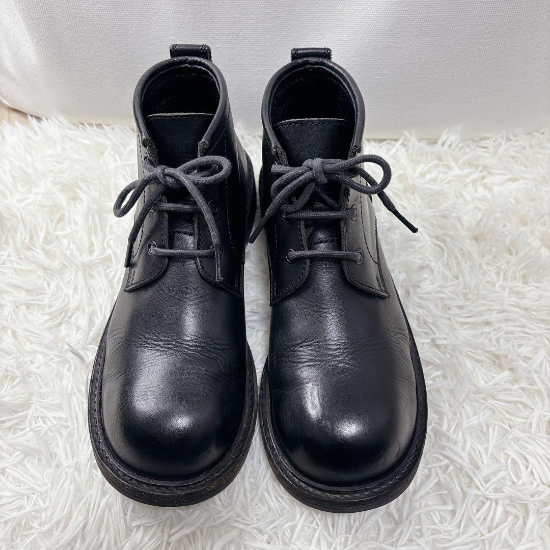 【美品】Y's YOHJI YAMAMOTO ショートブーツ　レザー