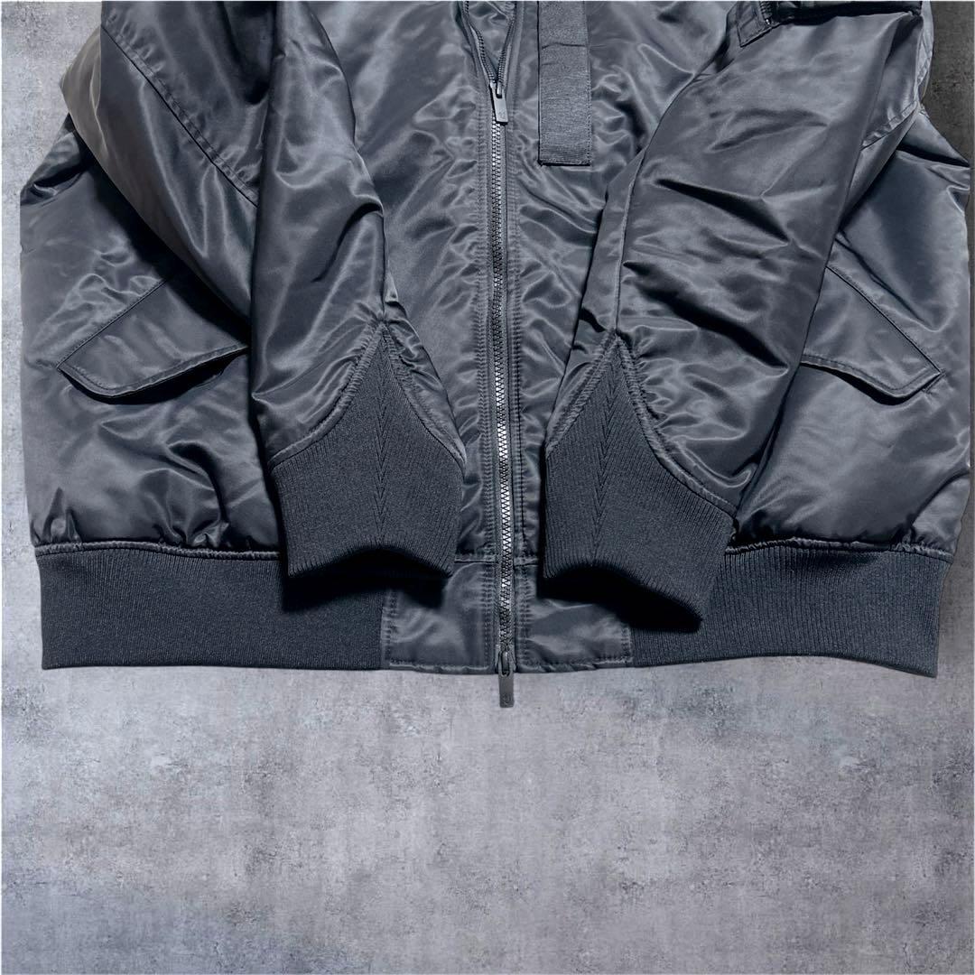 【新品】ユニクロ UNIQLO +JハイブリッドダウンオーバーサイズMA-1