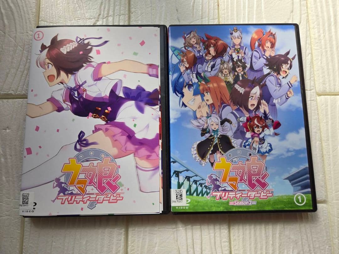 ウマ娘　プリティーダービー　DVD　全巻セット　1期＋2期　全10巻セット